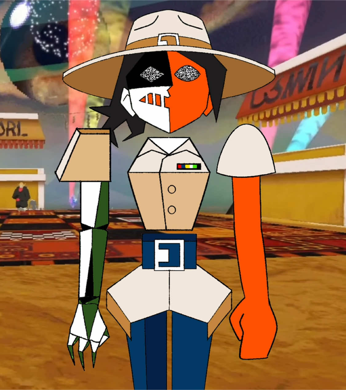 (WIP PT.3) it’s almost finished! next post will be the final result #ena #ENA #enadreambbq #enasona #enaoc #animation #joelg #fyp #cutscene #npc #foryoupage 