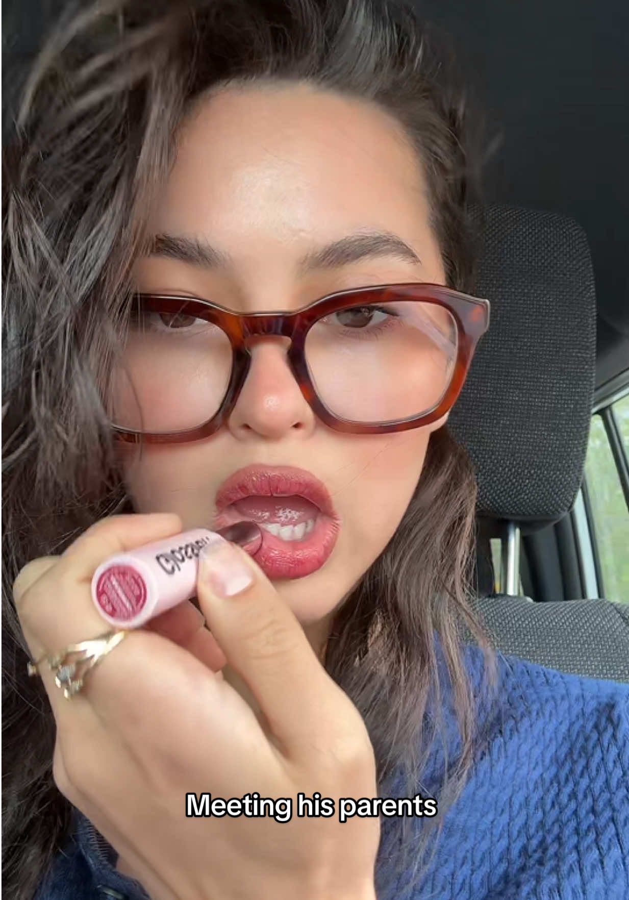 WISH ME LUCK💛💛💛💛iykyk @Kylie Cosmetics @Glossier #malibu #lipcombo 