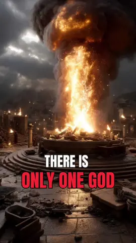 The prophet Elijah proves that there is only one true God. 🔥 🙏🏼