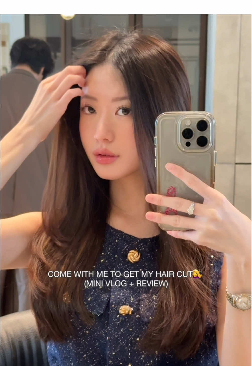 finaaallyy!!!! 💇‍♀️💇‍♀️ POV: Your haircare routine worked too well and now you’re forced to book that long overdue cut. 