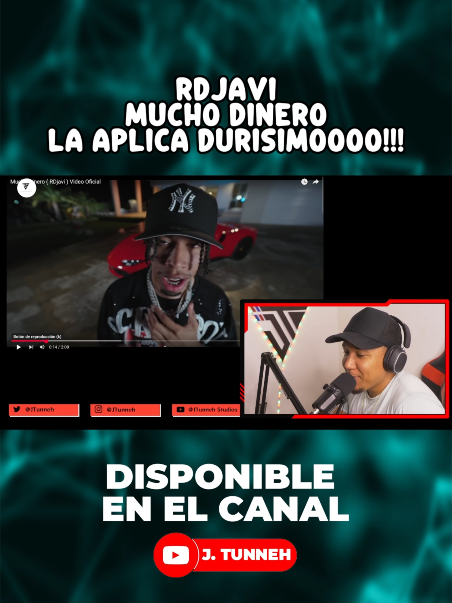 REACCIÓN a  Mucho Dinero ( RDjavi ) Siempre tiene buen desenvolvimiento en todo lo que hace RDJAVI!!! Reaccion en mi canal J. Tunneh →→ @rdjavi_ #rdjavi #muchodinero #reacción #paratiiii #viraltiktoks #foryour #foryouu #xuhuongtiktokk #youtubers #capcut #dembow #trap
