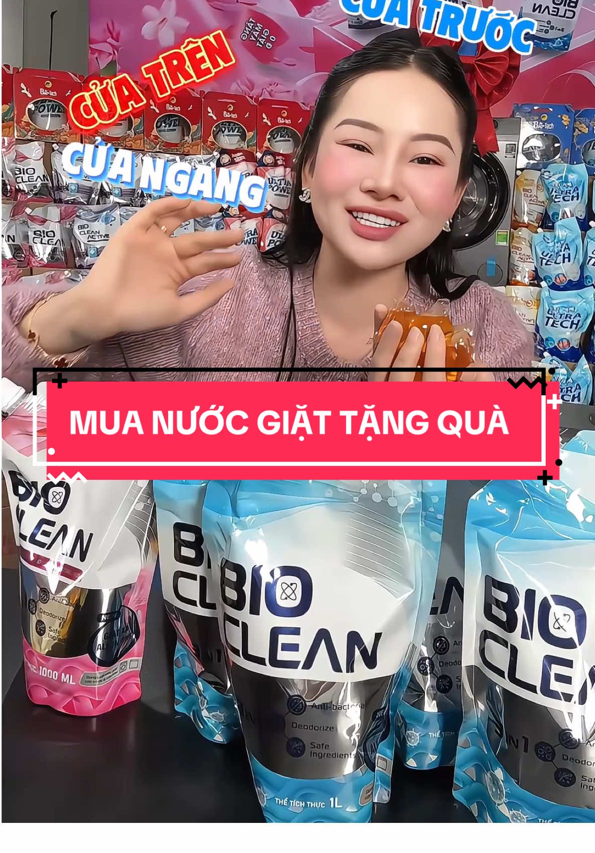 50 deal đầu tiên em Leo tặng rất nhiều nước giặt cho các bác