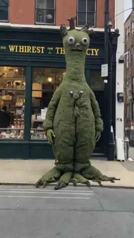 Weird in New York . #weird #awkward #creature #ai #unsettling 