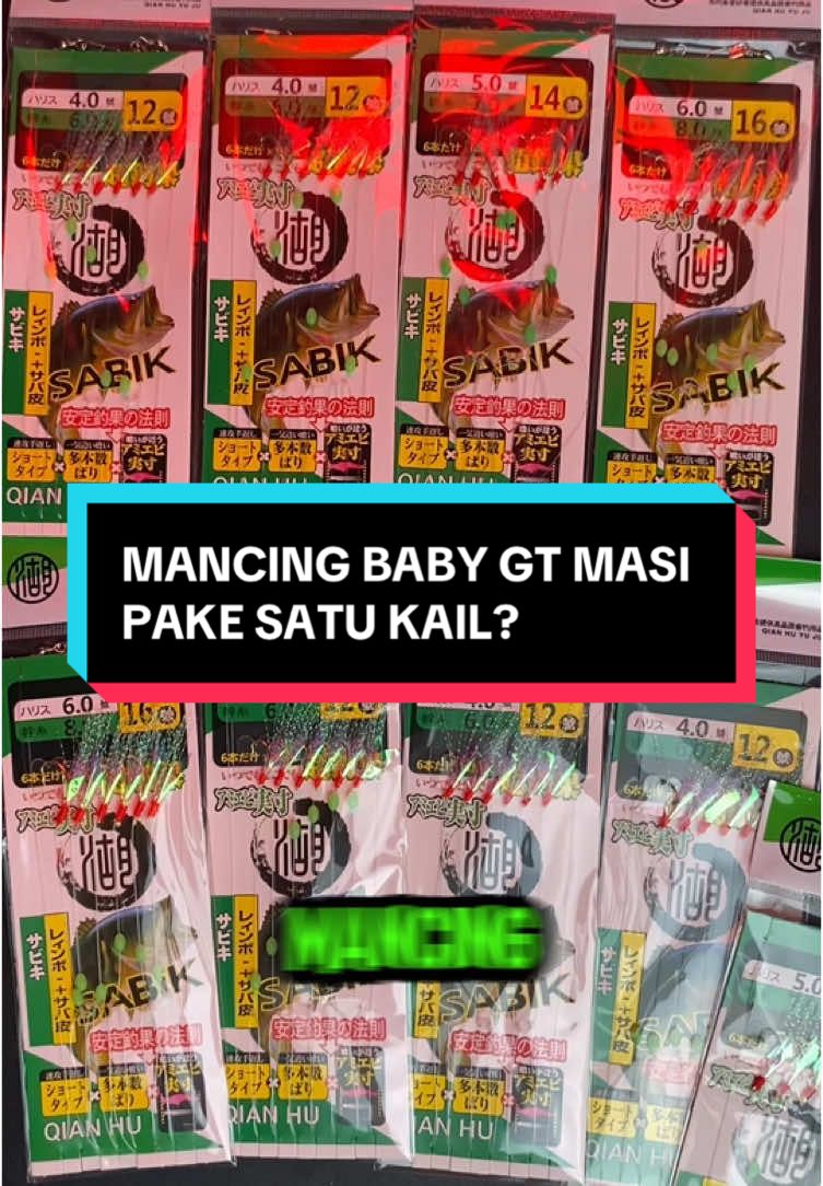 Pake ini abangku, sabiki dari hayumake  #nidiafishingshop #hayumake #sabiki #casting 
