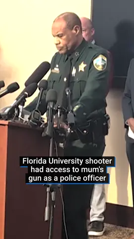Two people died in a shooting at Florida State University, with the suspect identified as the son of a local Sheriff's Deputy. 20-year-old Phoenix Ikner is currently in hospital and one of the weapons found at the scene belonged to his mum. Police have stressed that she was not involved adding that her service to the community had been exceptional. #fyp #floridauniversity #college #student #florida #usa_tiktok #usnews #floridastateuniversity #newsupdate