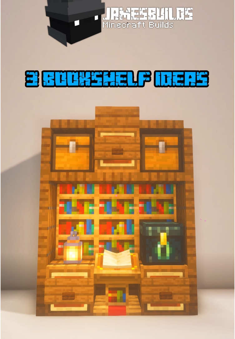 Minecraft 3 Bookshelf Ideas 📚 #Minecraft #minecrafttutorial #minecrafttiktok #minecraftbuild #minecrafttutorials #minecraftbuilds #minecraftdaily #tutorial #minecraftideas #howtobuild #mctutorial #mc #minecraftcommunity #minecraftdesign #minecraftserver #gamingcommunity #minecraftbuilder #minecraftdecorations #minecraftinterior #minecraftpe #minecraftjava #minecraftbedrock #minecraftonly #minecrafter #minecraftart #youtubers #minecraftyoutuber 