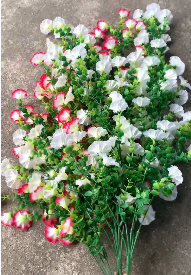 Artificial Morning Glory Vine,Decorative Flowers for Home Party Wedding Outdoor Yard Wall Hanging #viral_video #viralditiktok #foryou #fyp #tiktokshop 