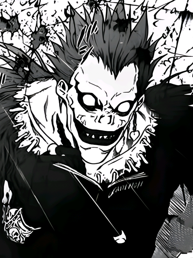 ngemis2 ke ryuk cik.                              ryuk : apalah😹 #deathnote #lightyagami #manga #animeedit #anime #fyp 