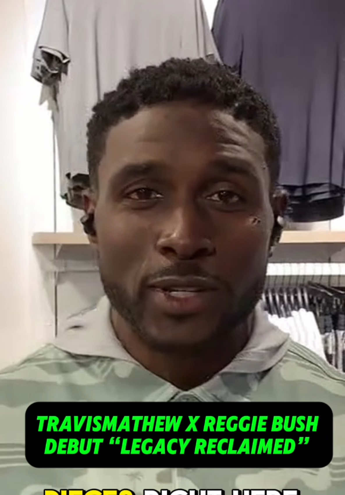 @travismathew x #ReggieBush debut “Legacy Reclaimed,” the 3rd clothing line that the Heisman trophy winner personally designed. He told me he wants to “bring a little fashion” to golf. He created the 1st golf shirt with a hoodie & a bunch of matching outfits. Reggie joined us live on @FOX 11 Los Angeles from Fashion Island in Newport Beach. Special shout out to Michelle Pulfrey, @Shore Fire Media & @lilitslife for helping make this interview possible. #golf #travismathew #tm #reggiebush #bush #elexmichaelson