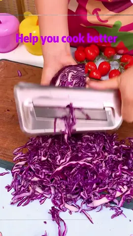 Stainless Steel Cabbage Shredder for Coleslaw & Sauerkraut, Ergonomic Lettuce Chopper with Silicone Handle, Easy to Clean Kitchen