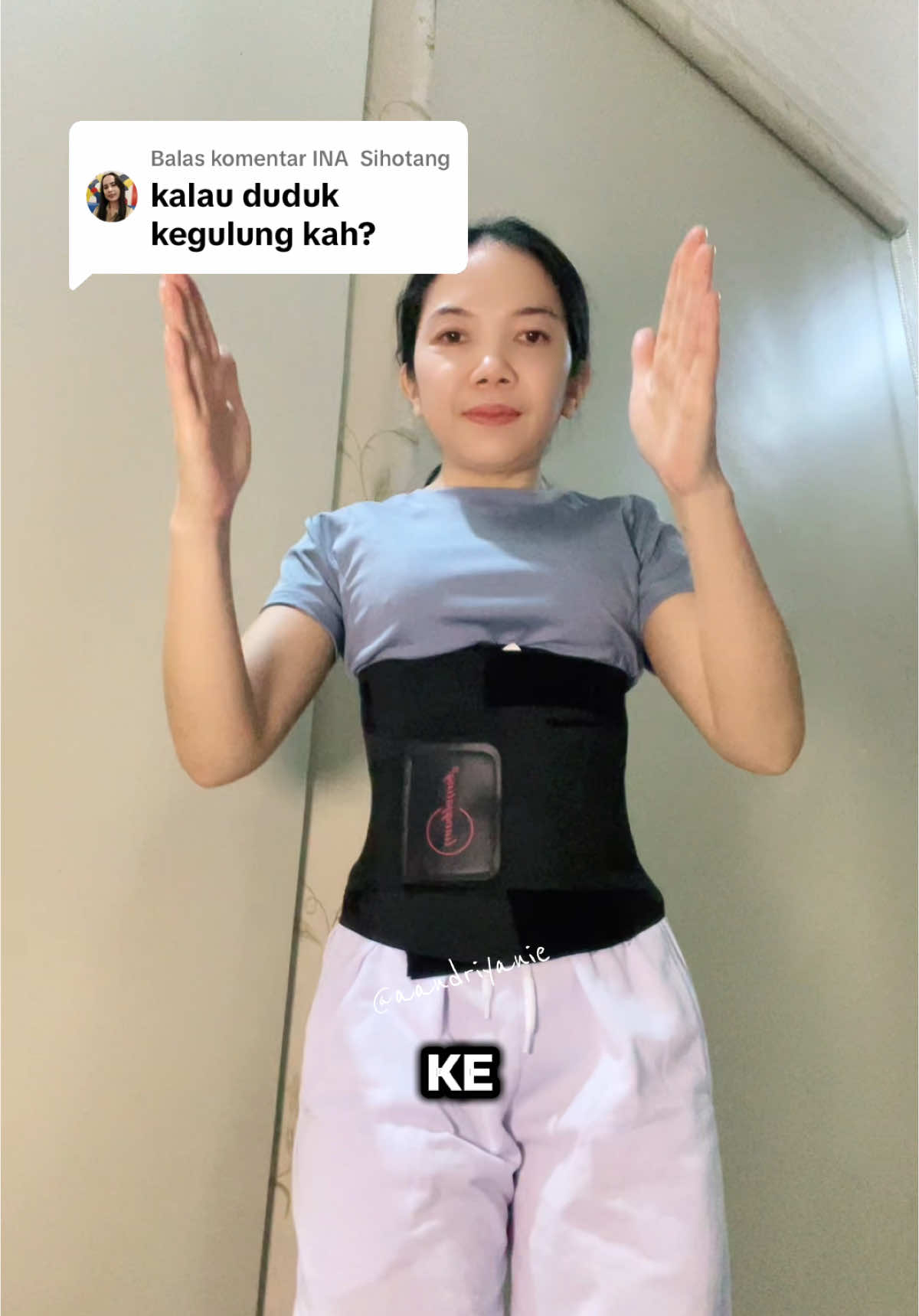 Membalas @INA  Sihotang Tulang penyangga nya kuat jadi tidak mudah ngegulung #korset #korsetperut #korsetviral #cuantanpabatas #wibgajian 