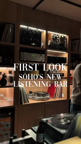 First look- Sohos secret new listening bar! Opening tonight in the heart of Soho, Under The Counter is an intimate 30-seater where cocktails and records go hand in hand. It lives beneath The Counter, but don't expect a basement. Expect atmosphere. Texture. A sound system that wraps around you like velvet. This is a space where nothing is rushed-each pour, each track, each detail. The drinks? Confidently layered. Smoky, spiced, floral, unfamiliar in the best possible way. You might find yuzu folded into roasted green tea, or tequila sharpened with fermented coffee and pasilla pepper. There's baijiu softened by jasmine mist and mezcal darkened with date and fenugreek. It's complex, but easy to drink-just like the best music. Go early, stay late. And if you spot something in the vinyl stack, don't be shy-ask them to play it! 📍Under The Counter, 15 Kingly Street, Soho #UnderTheCounterSoho #NewLondonBars #Soho #listeningbar #London #HiddenLondon #firstlook #cocktailsinlondon #fyp #hiddenbar  @thecounterlondon @mia_architecture_@tugcudesign @klipschaudio@This Is Soho 