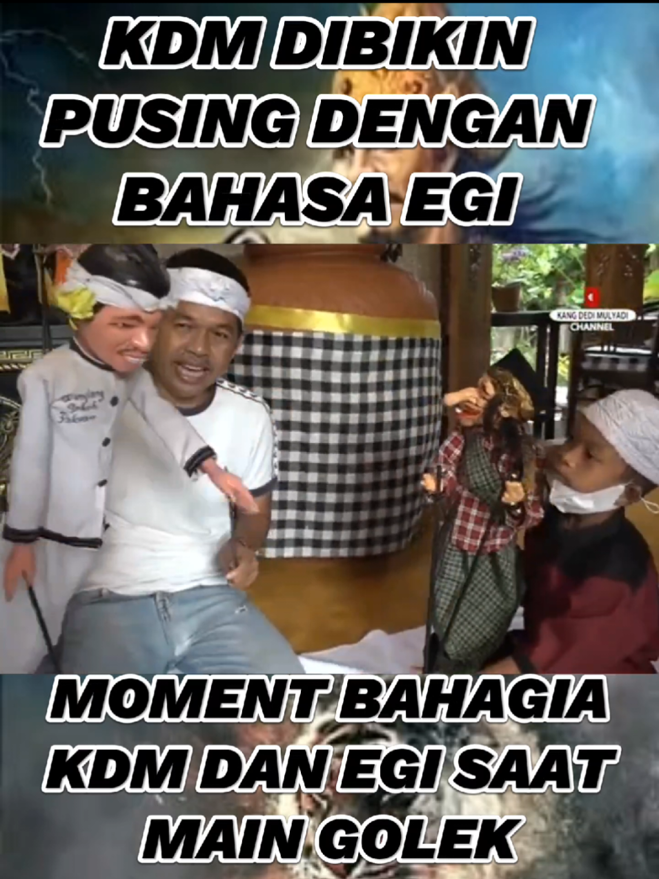 moment kdm dan egi bermain golek. #dedimulyadi #kdm #gubernurjawabarat #kangdedimulyadi  #egi 