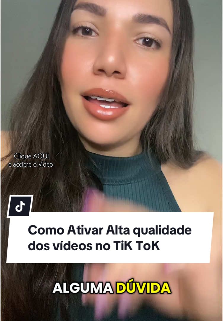 Como ativar Alta qualidade dos vídeos no TiK ToK. #creatorsearchinsights 