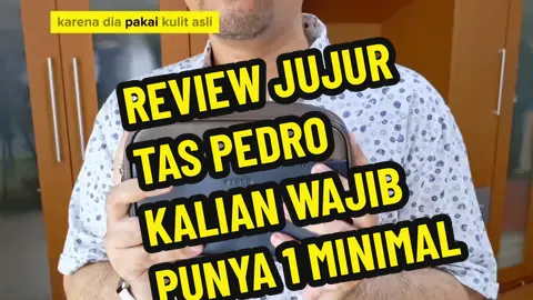 REVIEW JUJUR TAS PEDRO.  #storytime #story #review 