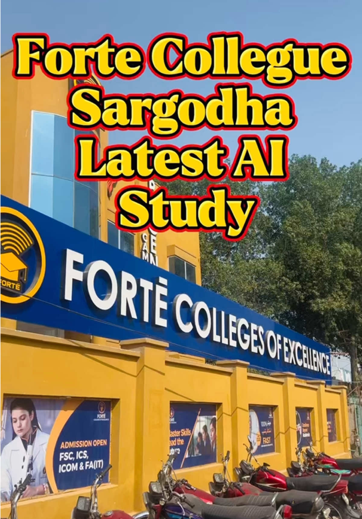 Forte College Sargodha #trend #foryou #sargodhablogger11 #fortecollege #trending #college #viral #trendingreels #sargodha 