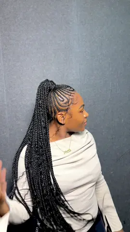 Tap on link in bio to book your appointment❤️ #fyp #braidstyles #cornrowpony #cornrowponytail #efebraids 