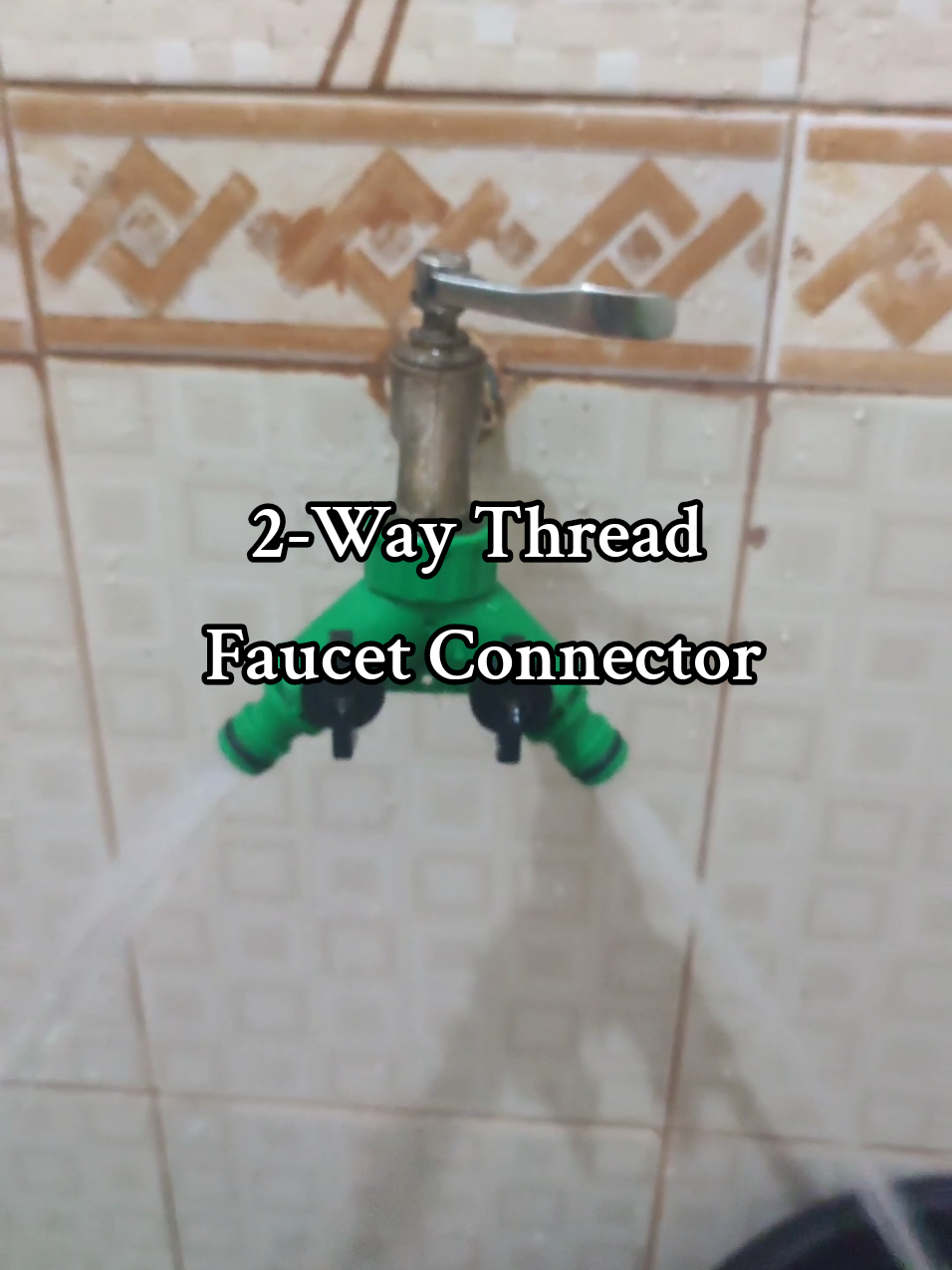 Baka kailangan nyo din nito. Napaka useful nitong 2-way thread faucet connector #2wayfaucetconnector #faucetconnector #homeessentials #tiktokfinds 