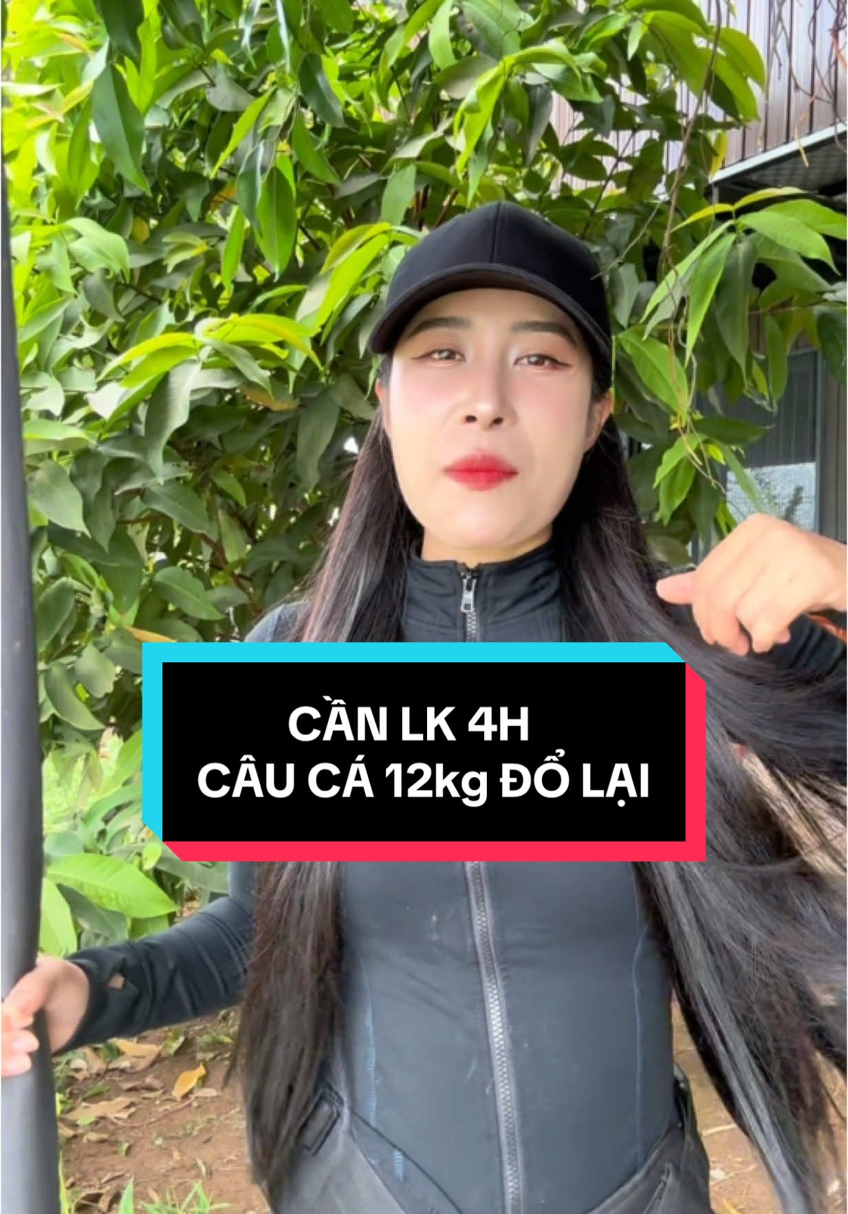 Cần Lk 4H câu cá 12kg đổ lại,bao ngon cho ae!@Ca Sĩ Xóm 🎤 #Casixom #Vanquynhnhu #canlk 