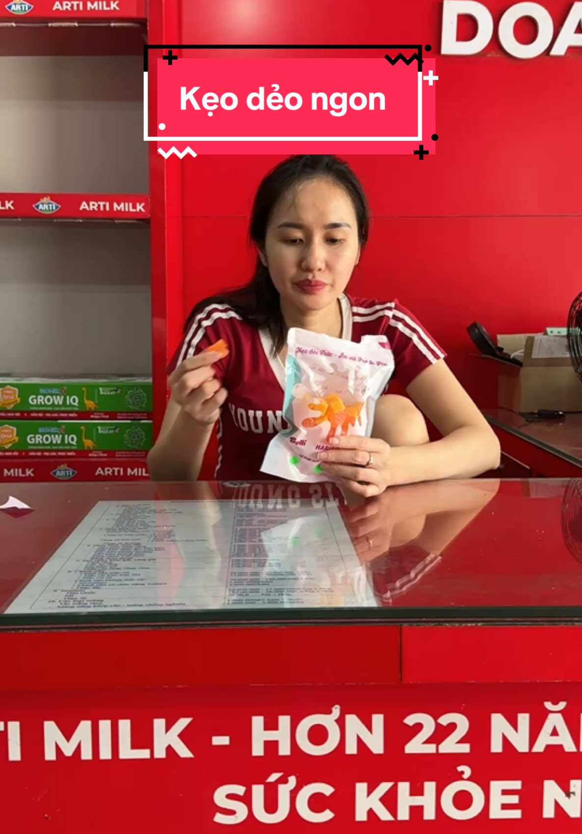 Nhà chị hay ăn kẹo dẻo nhỉ#keodeo #keodeotraicay #keodeopandapen #re #xuhuong 