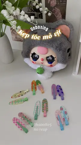 Cái nào cũng dễ thương 🥰 #kẹp #kẹptoc #kepmai 