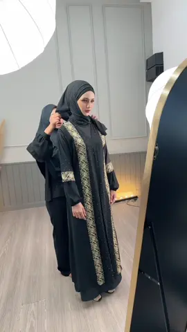 ชุดอบาย่างานปักทองสุดหรู #สนใจกดตะกร้าเลยจ้า🧺 #abaya #อบาย่า 