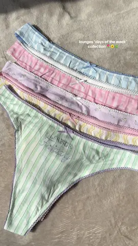 @Lounge spring time but make it ✨organised✨ #springtime #daysoftheweek #lounge #loungeunderwear #loungewear 