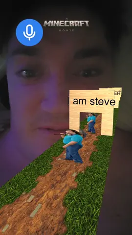 i am steve #Minecraft #minecraftmovie 