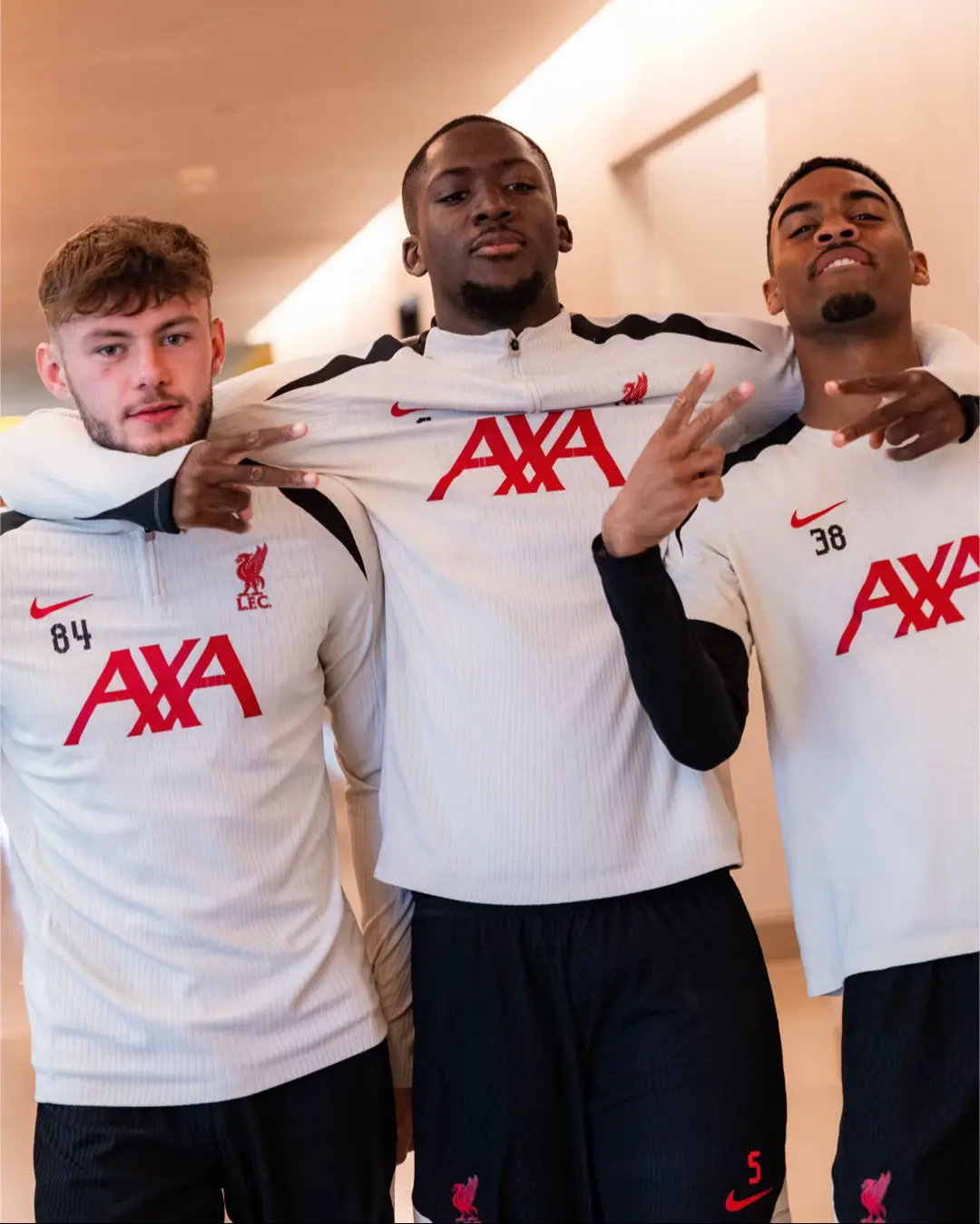 Putting in the work at the AXA Training Centre 💪 #LFC #LiverpoolFC 