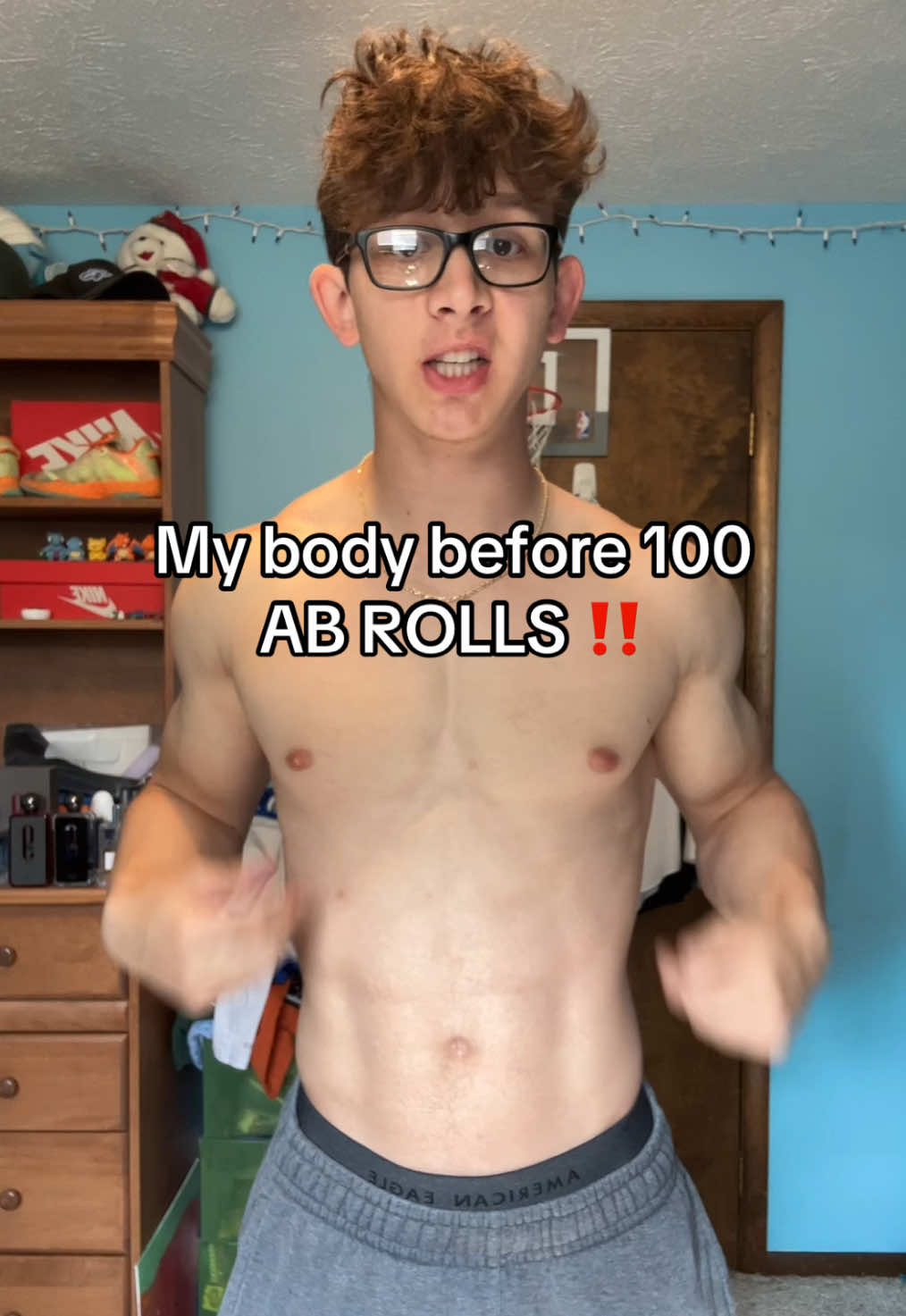 train your core today with this ab roller #gym #GymTok #tiktokshop #homegym #abs #absworkout #abroller #abrollerchallenge 