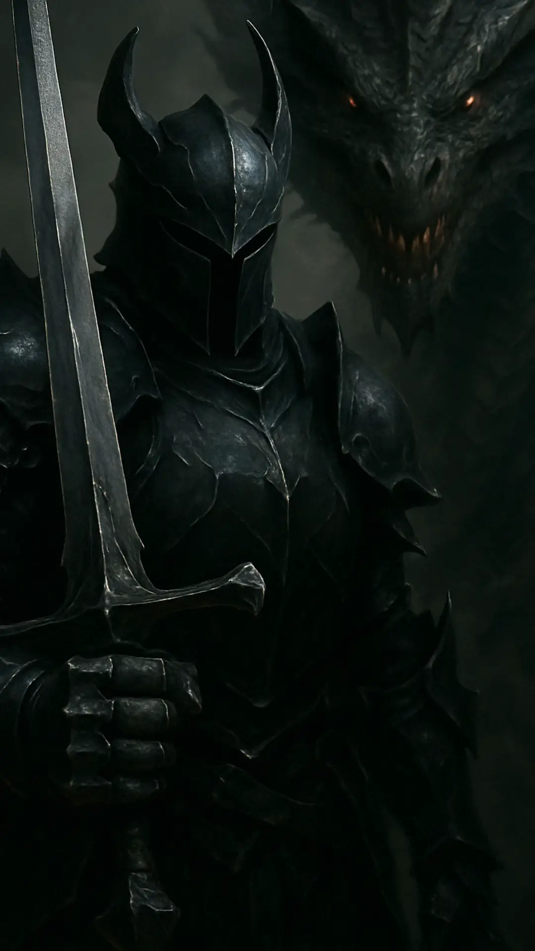 Dark Fantasy Wallpaper ⚔️🏰 #darkfantasy #knight #medievalfantasy #walppaper 