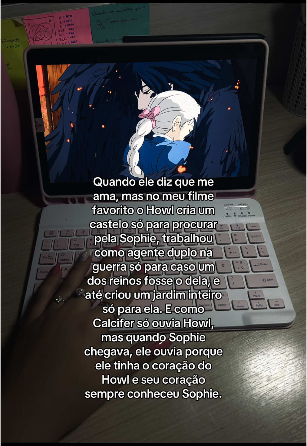Castelo animado sempre será meu filme de conforto 🩷🎀🪄#studioghibli #casteloanimado #howlsmovingcastle #anime #howlandsophie #spiritedaway #movie #foryoupage #romanceanime #romancebooks 