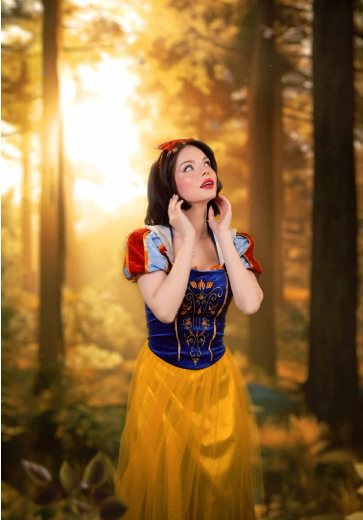 One of my all time favorite princesses , I watched this cartoon 250 times when I was a baby 🙈🍎 #snowwhite #transition #transformation 