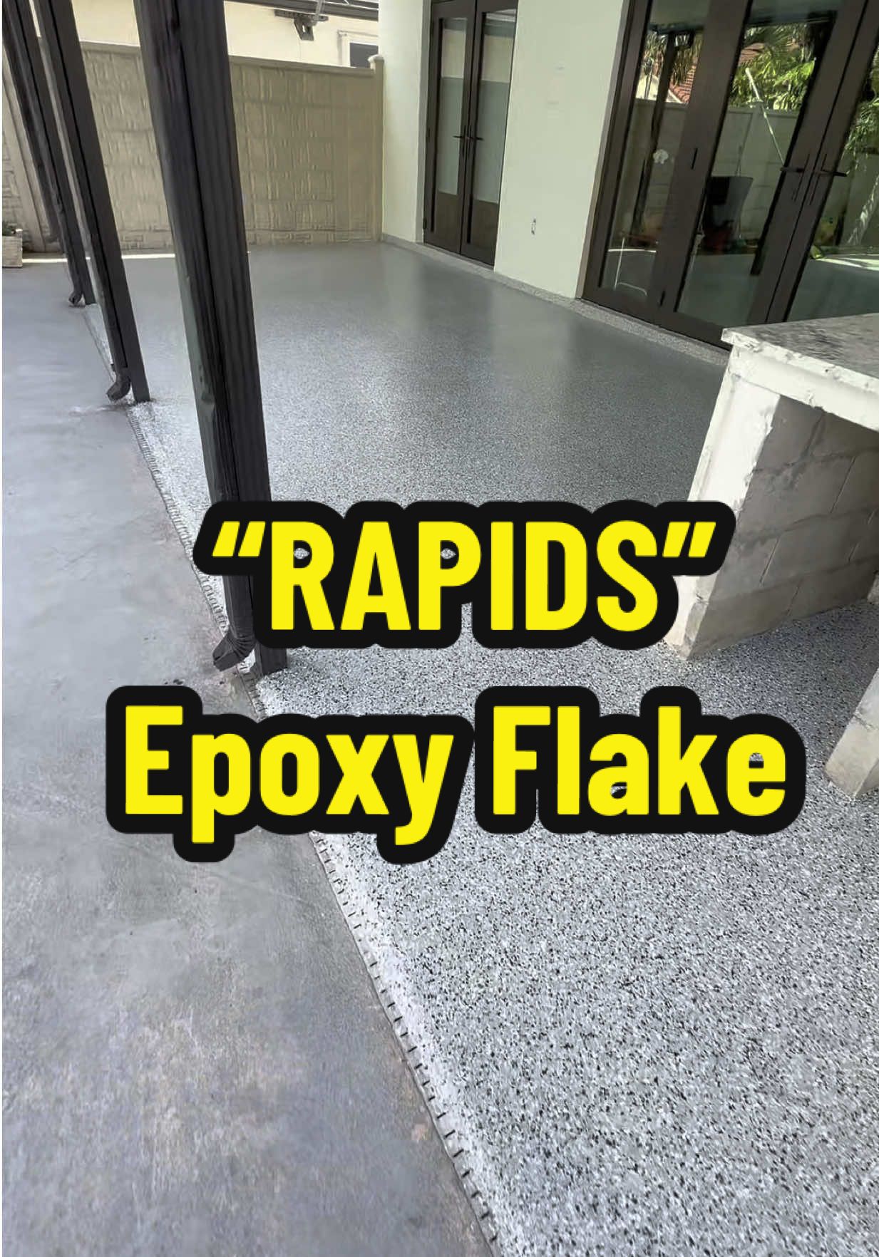 Terraza Epoxy Flake Profesional, somos area305epoxy y trabajamos en todo el sur de Florida#creatorsearchinsights #epoxy #epoxyresin #epoxygarage #epoxyfloor #miami #hialeah #area305epoxy 