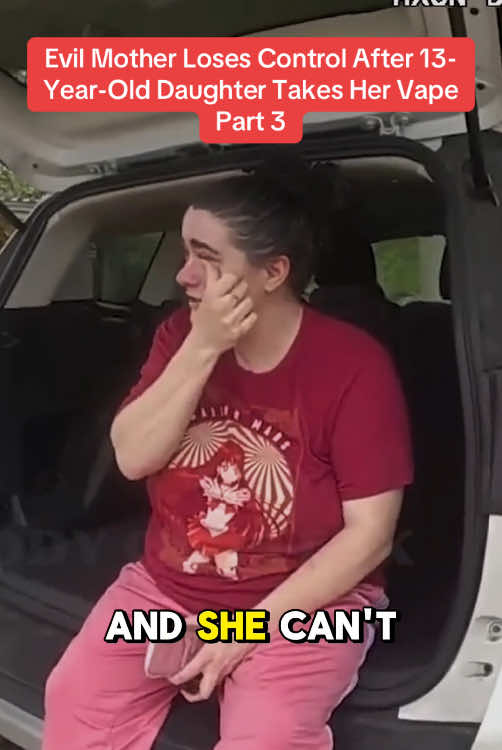 Evil Mother Loses Control After 13-Year-Old Daughter Takes Her Vape part 3 #cop #cops #policeofficer 