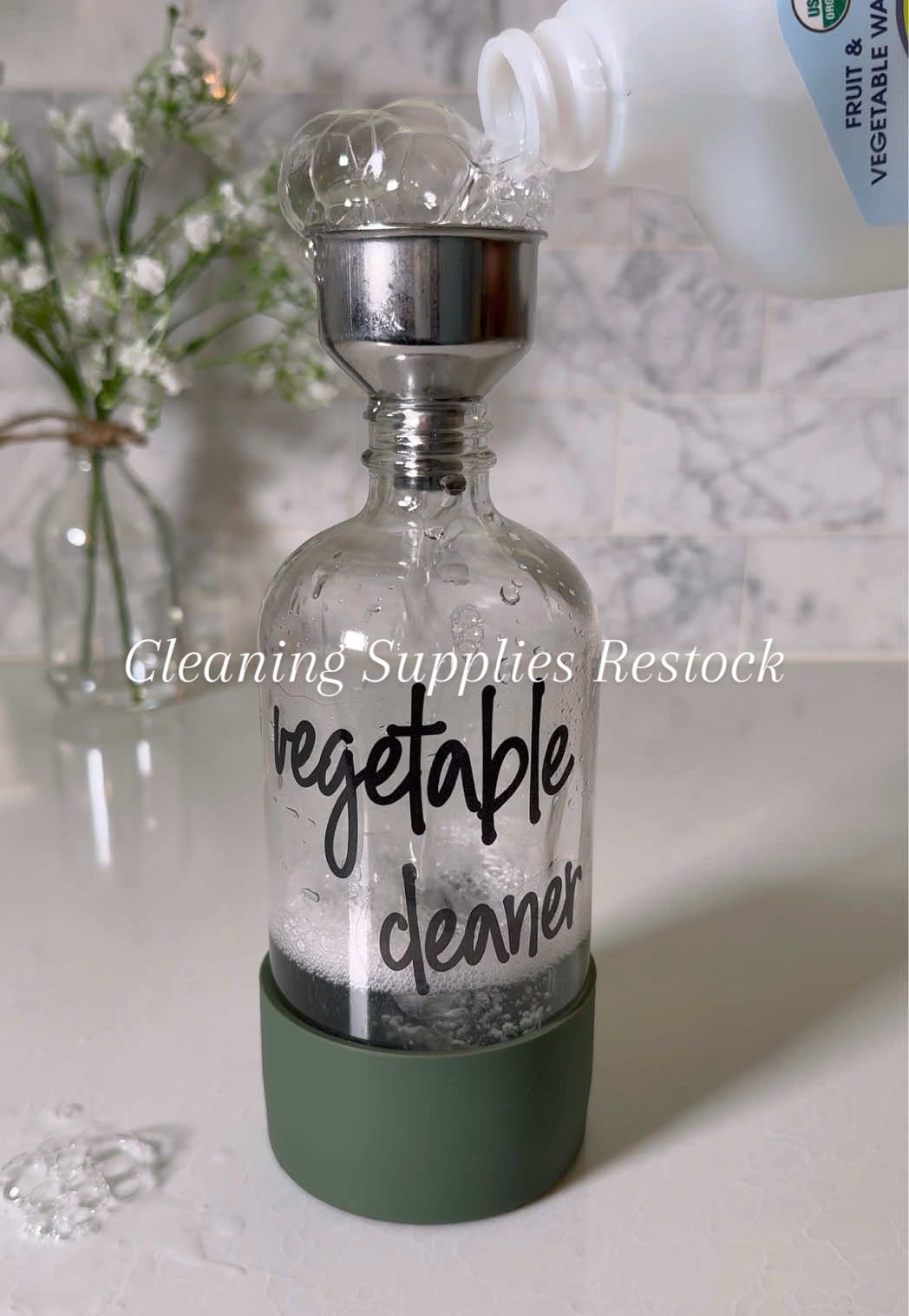😌🫧 #restock #refill #asmr #asmrrestock #satisfying #kitchenorganization #CleanTok #clean 