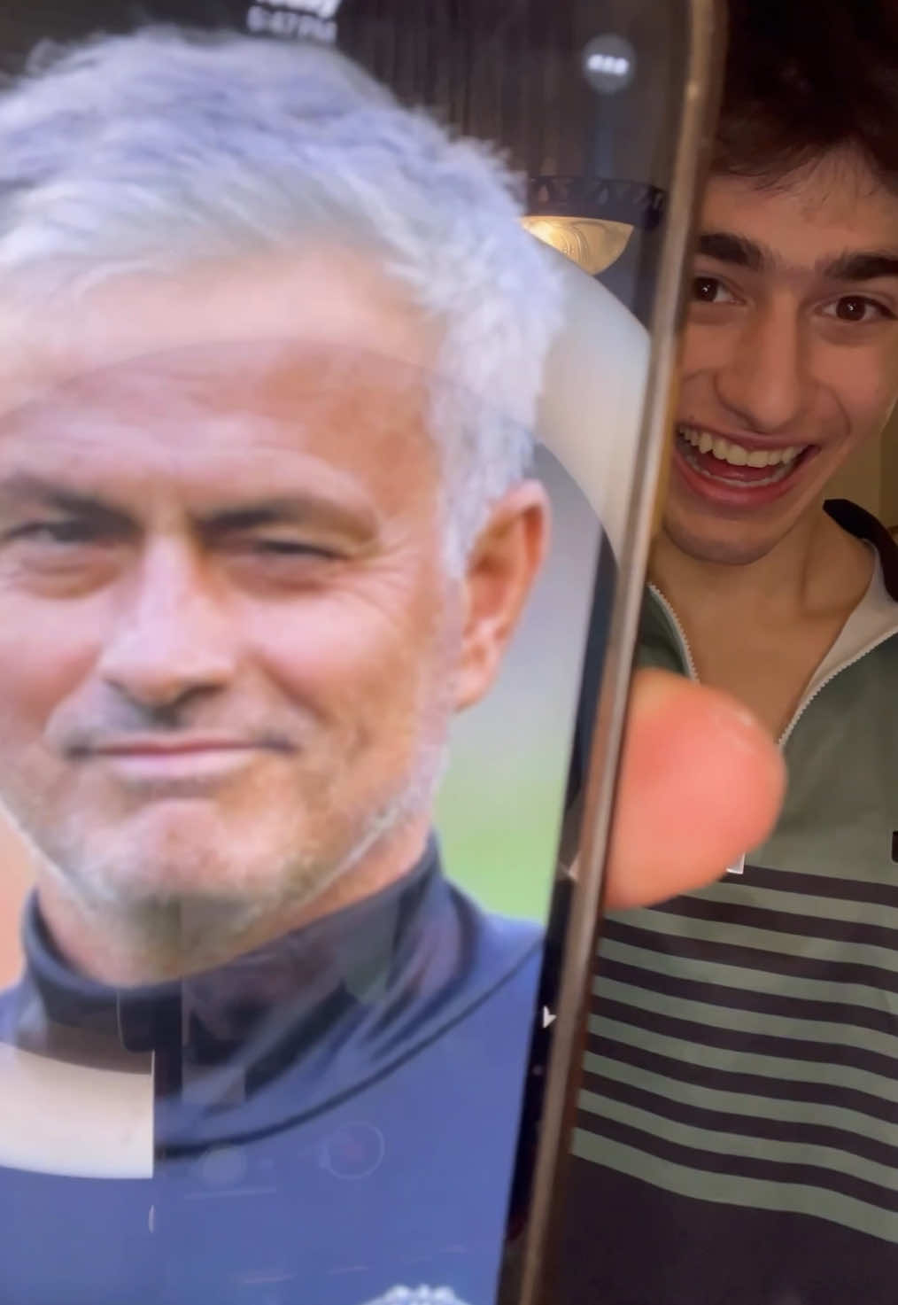 MEETING JOSE MOURINHO 😱😂 #josemourinho #fenerbahçe #mourinho #fenerbahce 