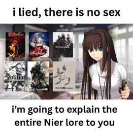 Nier Lore with Aoko 🥰 #nier #nierautomata #anime #yorha #nierreplicant #waifu #a2 #2b #9s #gaming #videogame #jrpg #rpg #drakengard #yokotaro 