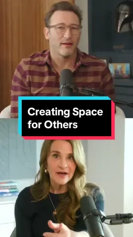 The responsibility of leadership is to create an environment in which ALL team members can thrive. How can we create space as leaders and peers for those around us?  Melinda French Gates and I discuss in the latest episode of A Bit of Optimism. 