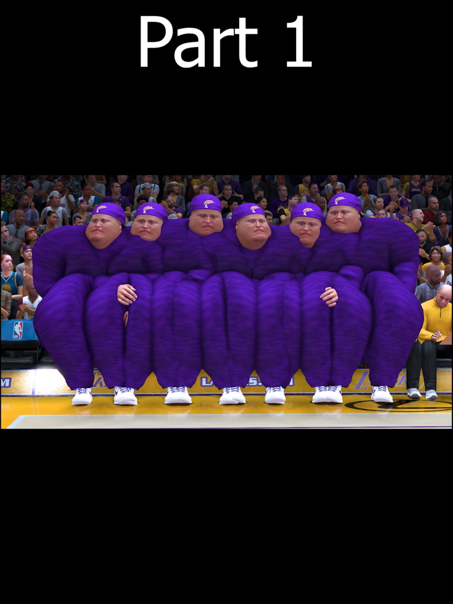 Giant Players vs Tiny Players #NBA #basketball #nba2k #giant #tiny #fyp