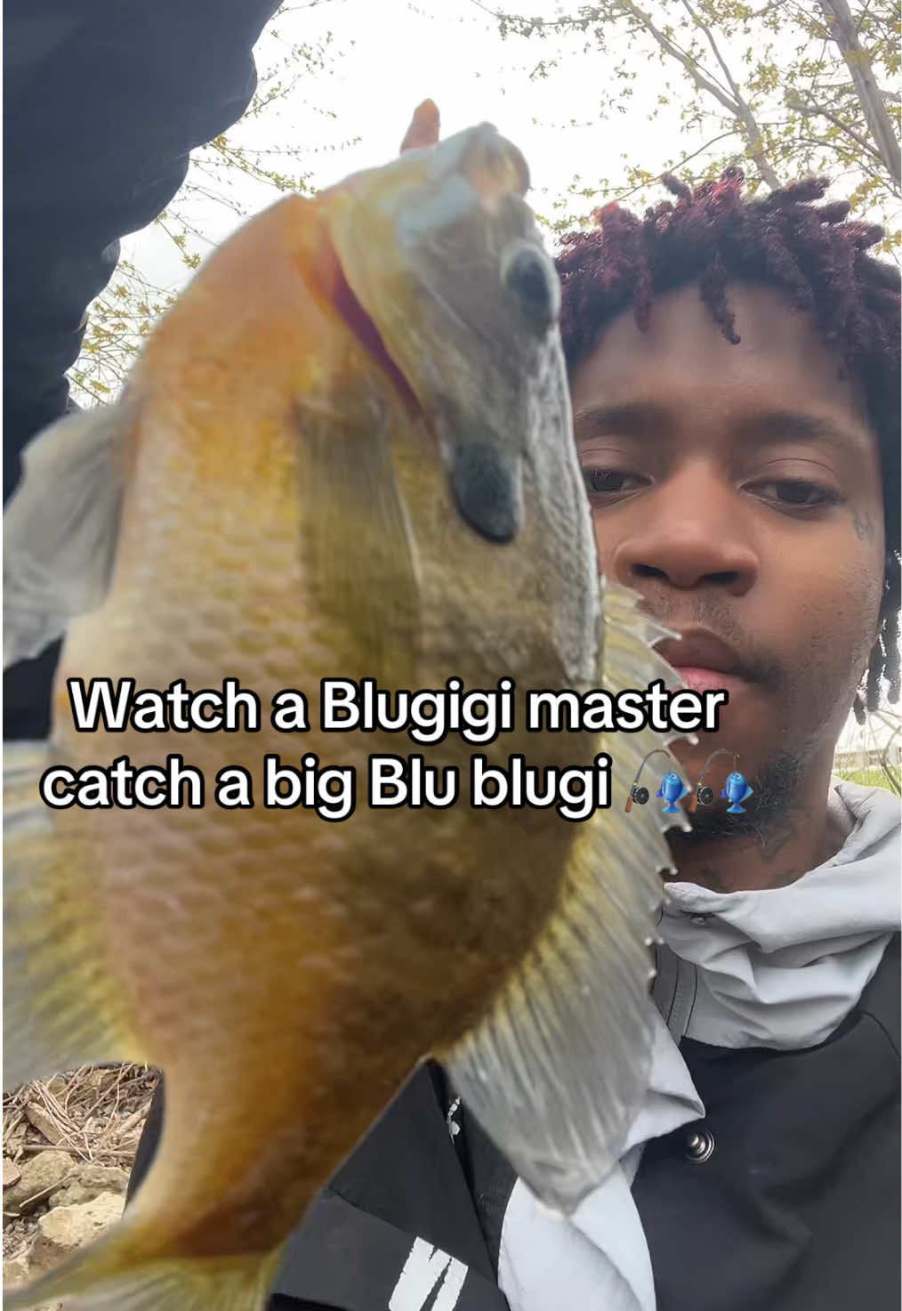 Watch a Blugigi master catch big blugigi 😂😂💪🏽💪🏽🎣🎣🎣 #fyp #blugigi #ajillatv309 #fishing #fishinglife #ogblugigi 