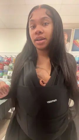 I bought this myself and love it so much! I use it to clean, walk and shop! Run and buy this Yal!! #mom #momcontent #babycarrier #breastfeedingjourney 