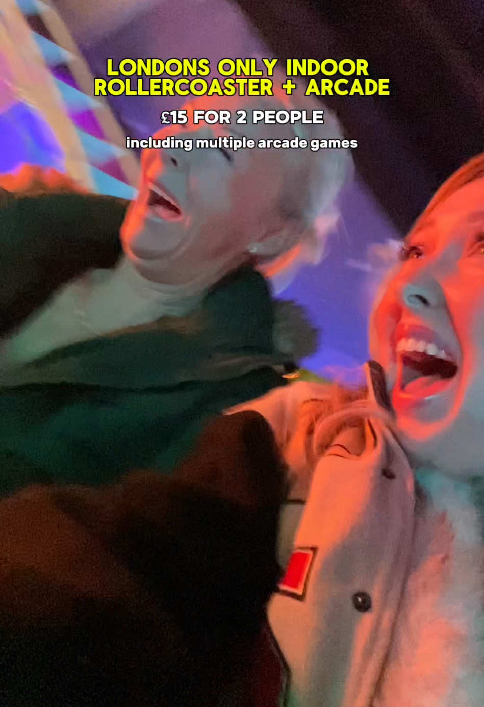 Londons only indoor rollercoaster! Budget friendly fun things to do in London❤️ 📍 Babylon Park, London  We bought a game coin pack for £15 that covered both of us with all the games we played. I’d recommend downloading the app cause I think you get extra coins. @Babylon Park  Follow for more fun activity recommendations❤️  #uniquelondon #londonactivities #thingstodoinlondon #londonadventures #budgetfriendly 