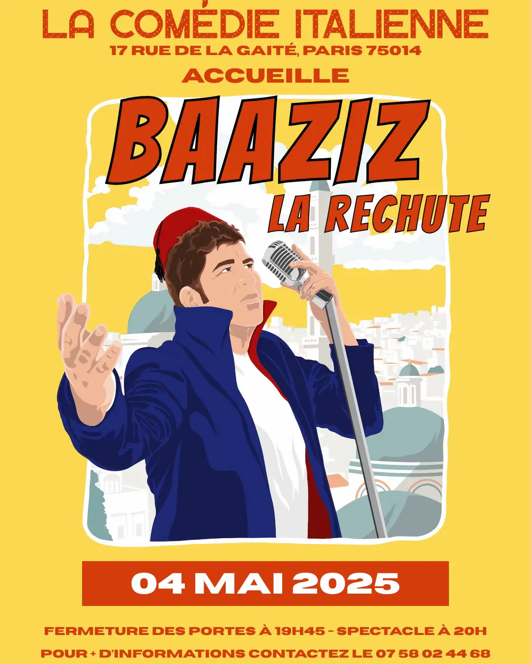 Le voilà qu’il craque à nouveau ! 🎫 Spectacle à ne pas rater : prenez vos billets et venez rechuter avec l’enfant terrible ! (Lien sur le profil) 🎭 Spécialement pour vous, au théâtre d’anthologie de Paris : La Comédie Italienne. #France #Algérie #Politique #FranceAlgérie