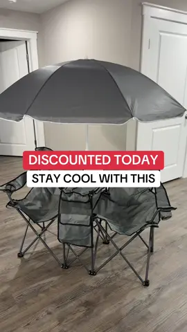 Hurry and get yours here! #umbrellachairset #chairset #campingchairs #sportschair Price subject to change when sale is over! 
