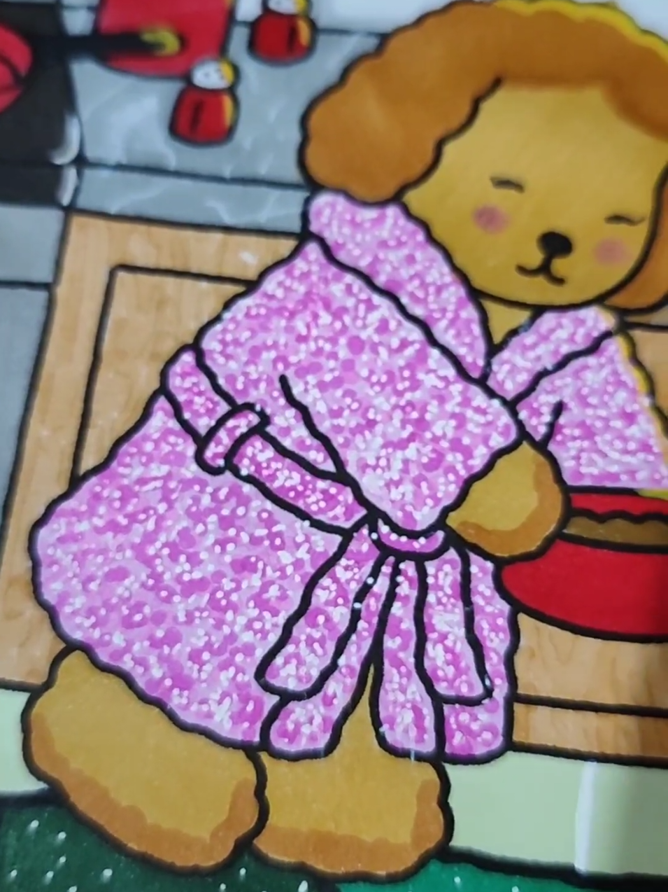 Tutorial efeito glitter! #bobbiegoods #bobbiegoodscoloringbook 