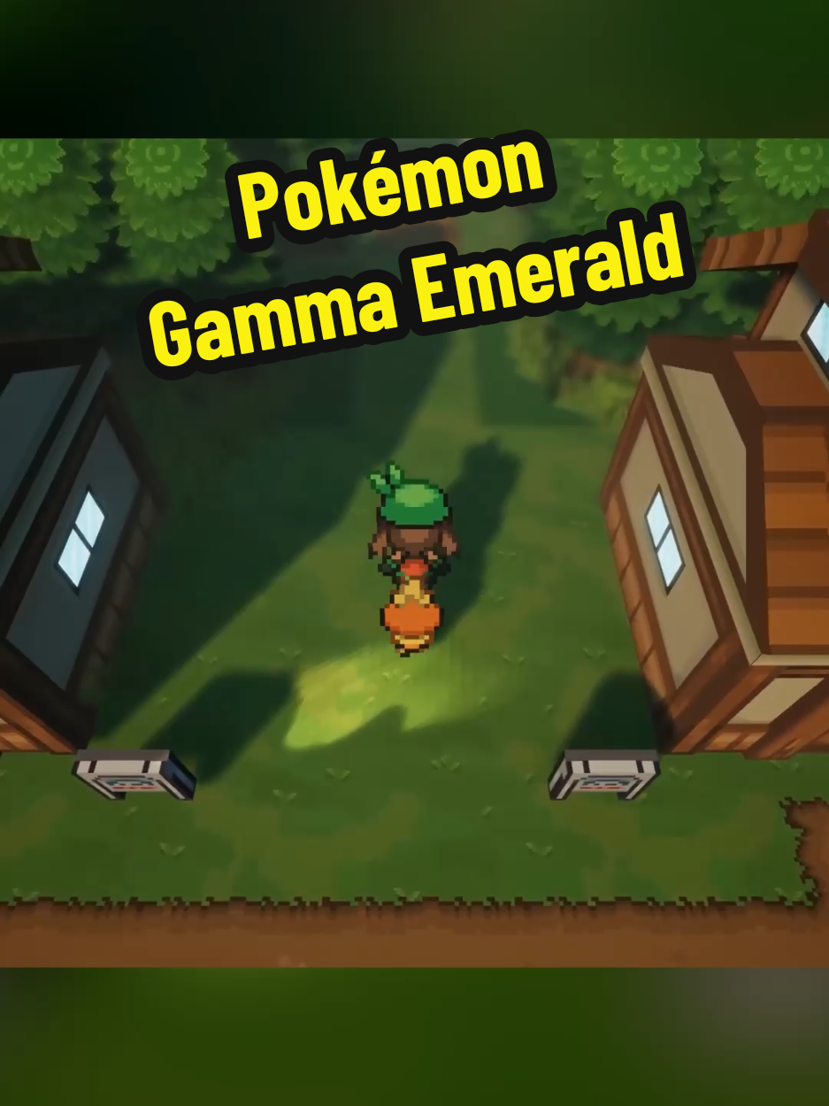 Pokémon Gamma Emerald is how I thought Pokémon games looked like as a kid 😅 #pokemon #pokemontiktok #pokemoncommunity #pokemonemerald #gaming #nintendo 