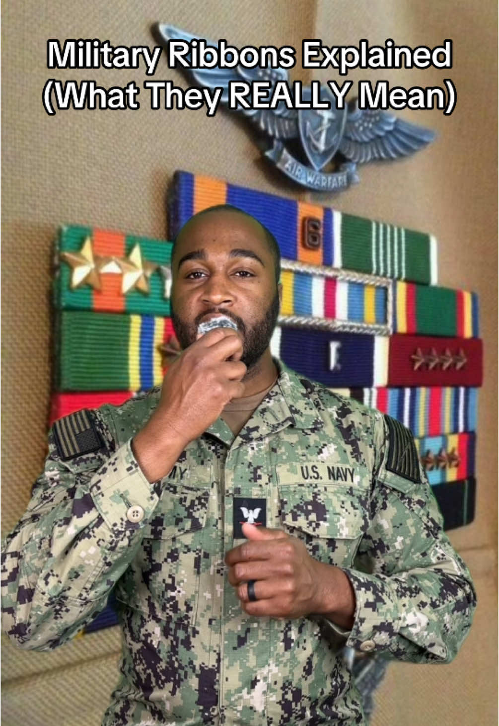 Military Ribbons Explained (What They REALLY Mean) #military #miltok #navy #army #airforce #marines #coastguard #spaceforce #deployment #deploy #veteran #basictraining #bmt #bootcamp #ait #viral #comedyvideo #comedian #humor #foryou #fyp #fypageシ #fypp #fy #fypシ #foryoupage 