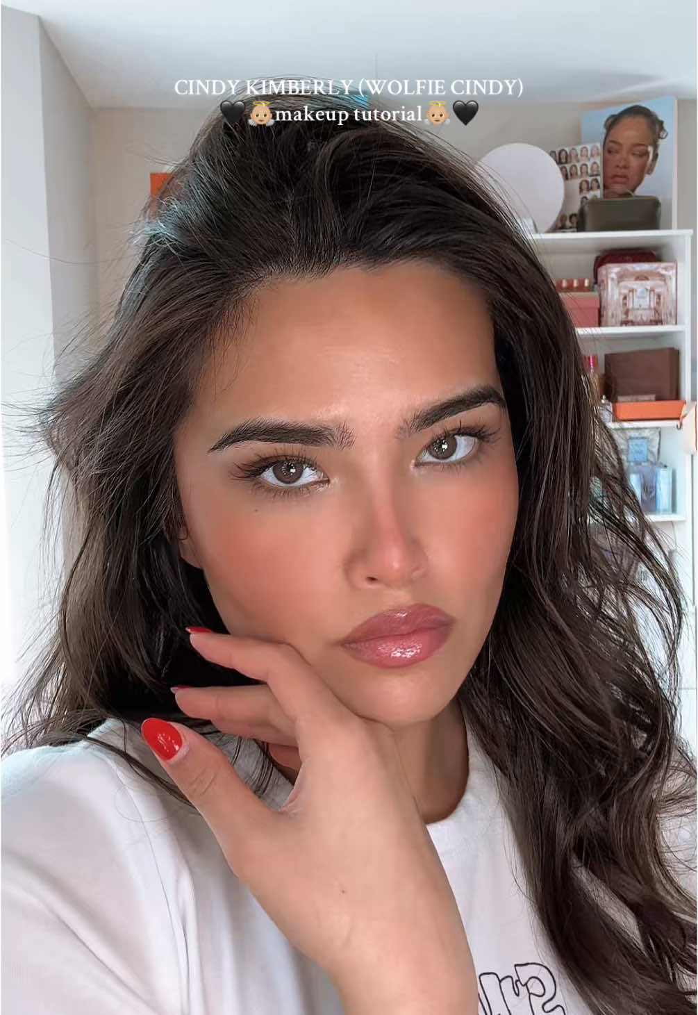@Cindy Kimberly (WOLFIE CINDY) 🖤👼🏼makeup tutorial👼🏼🖤 @rhode skin @Supergoop @caliray beauty @Tower 28 Beauty @Saie @Morphe Cosmetics @Pat McGrath Labs @Armani beauty  #cindykimberly #wolfiecindy #makeupinspo #makeuptutorial #tumblr #pinterest #grwmmakeup #fyp #foryoupage 