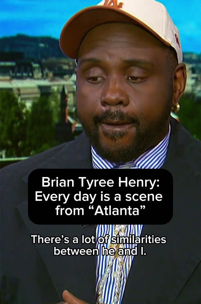 Oscar, Tony, and Emmy-nominated actor Brian Tyree Henry draws parallels between his role as “Paper Boi” in “Atlanta” to real life. #atlanta#briantyreehenry 